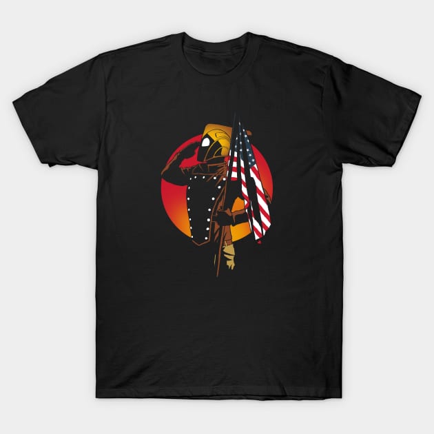 Salute T-Shirt by goliath72